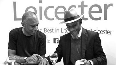 Caryl Philips and Linton Kwesi Johnson in 2015
