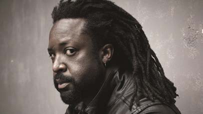 Headshot of Marlon James.