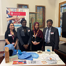 MedRACE students with the Chancellor and Vice Chancellor