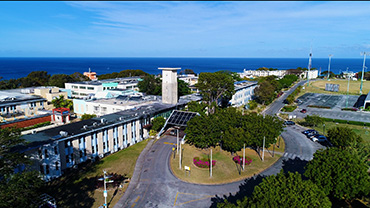 Cave Hill Campus aerial shot