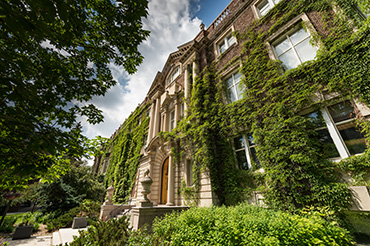 Front of University of Alberta
