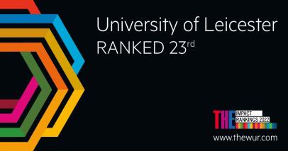 University of Leicester ranked 23rd THE impact rankings 2022 www.thewur.com