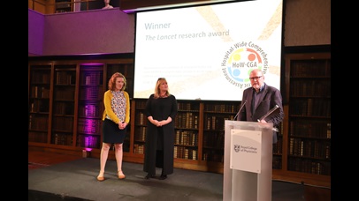 HFRS wins The Lancet research award