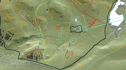 Field report of a dig site.