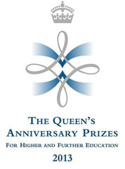 Queen's Anniversary Prize logo