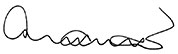 Robin Graham Brown signature