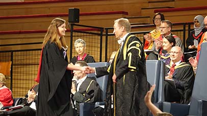 image from latest graduation ceremony
