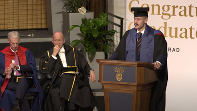 University of Leicester graduation ceremony DeMontfort Hall Friday 21 July 2023