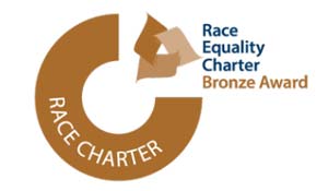 Race equality charter bronze award logo