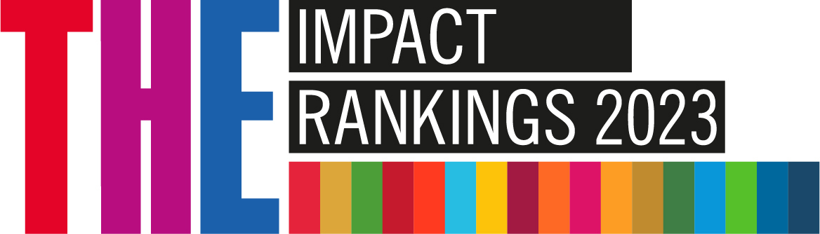 The impact rankings 2023 logo