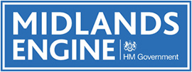 midlands engine hm government logo
