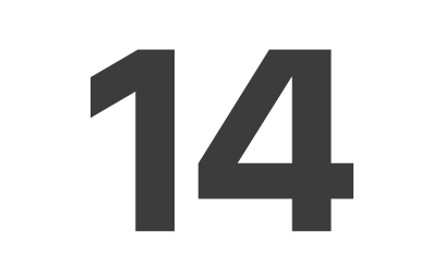 number 14