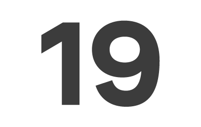 number 19