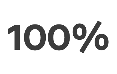 100%