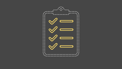 Illustration of a checklist