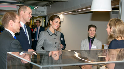 Spotlight on the three projects demonstrated to Their Royal Highnesses