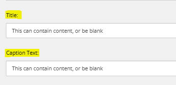 View of the backend of a Content Management System