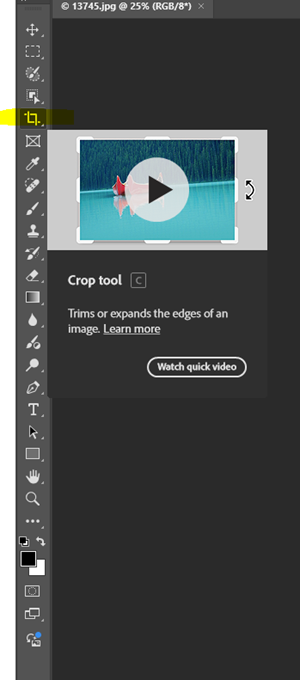 View of the backend of a Content Management System