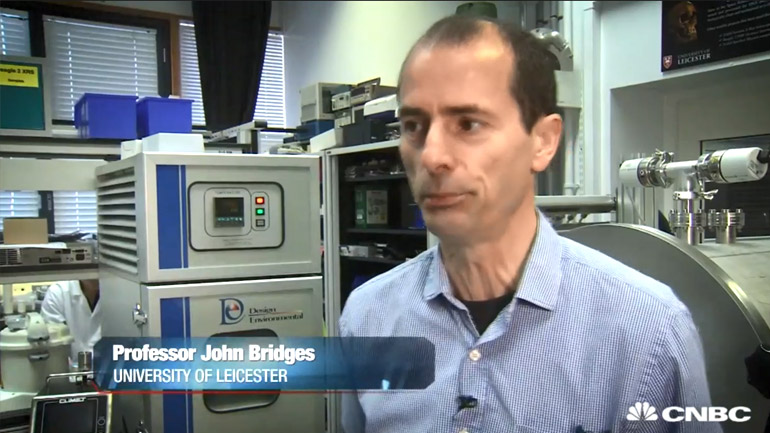 Leicester experts feature in CNBC programme about future of space travel