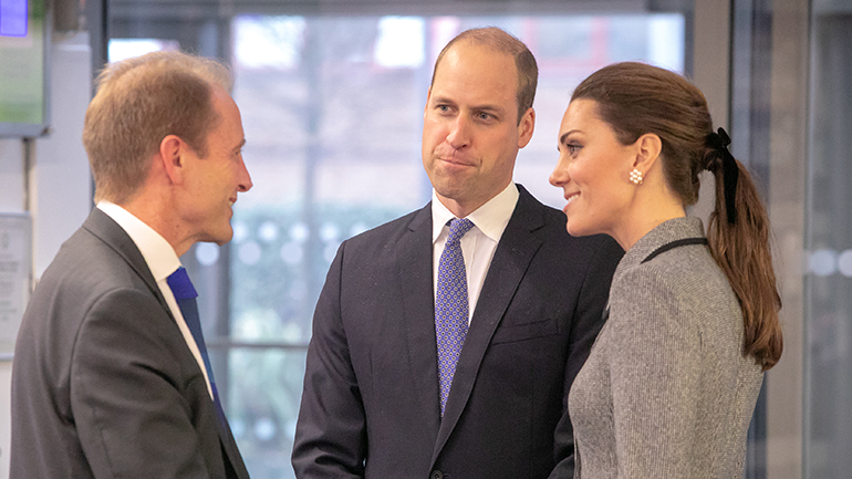 President and Vice-Chancellor meets Duke and Duchess of Cambridge