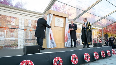 Sir David and Michael Attenborough open Centenary Square