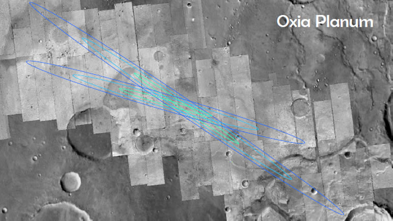 The Oxia Planum area of Mars