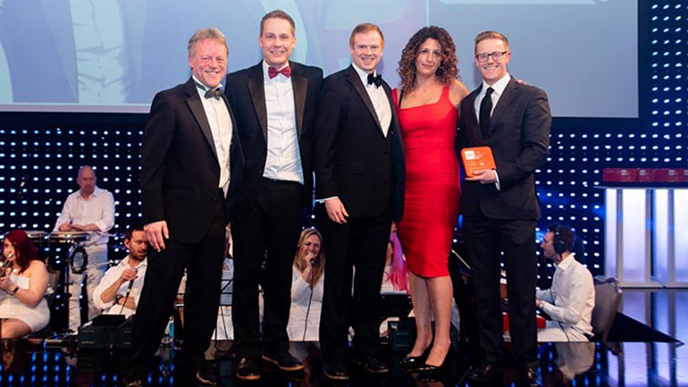 Team Leicester at the TARGETjobs Awards