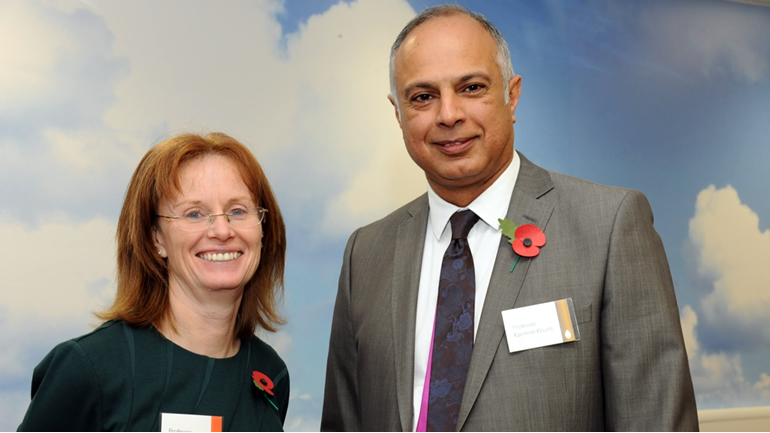 Melanie Davies and Kamlesh Khunti