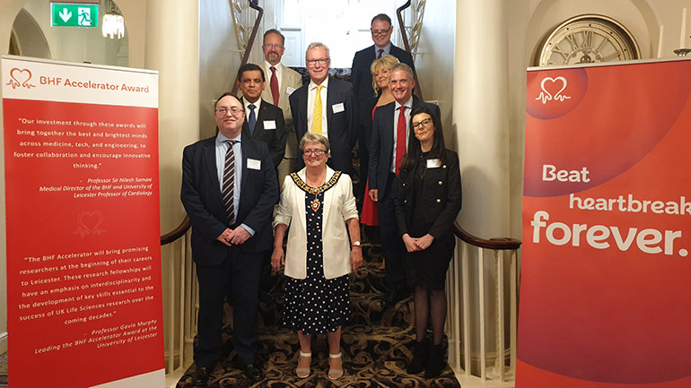 Speakers gathered at BHF event
