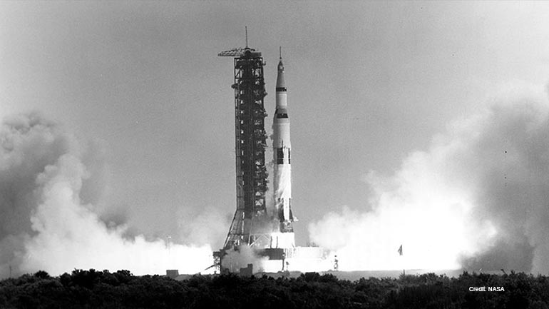 Apollo 11 launches