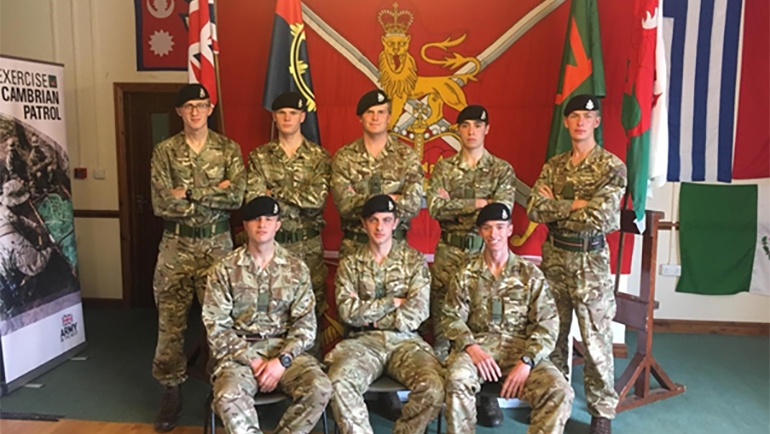 Student patrol competition winners