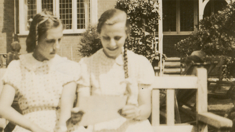 Read about Helga and Irene Bejach, Jewish orphans who lived on campus with the Attenborough family from 1939 to 1946.