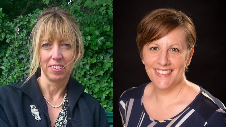 Professor Krista Cowman and Professor Lisa Smith.