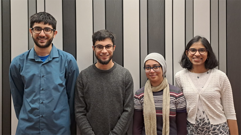 The team of medical students at the University of Leicester.