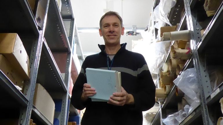 Colin Hyde among part of the University of Leicester's archive collections.