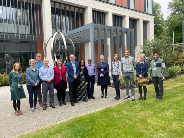 Team members and participants from the EXCEED study