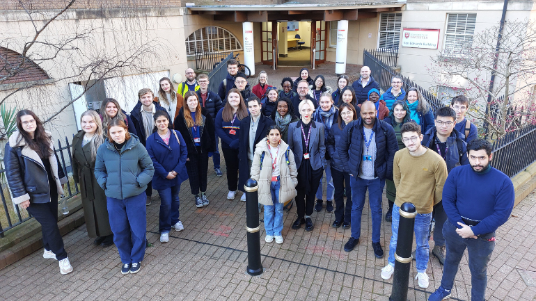 Group shot of Future 50 students
