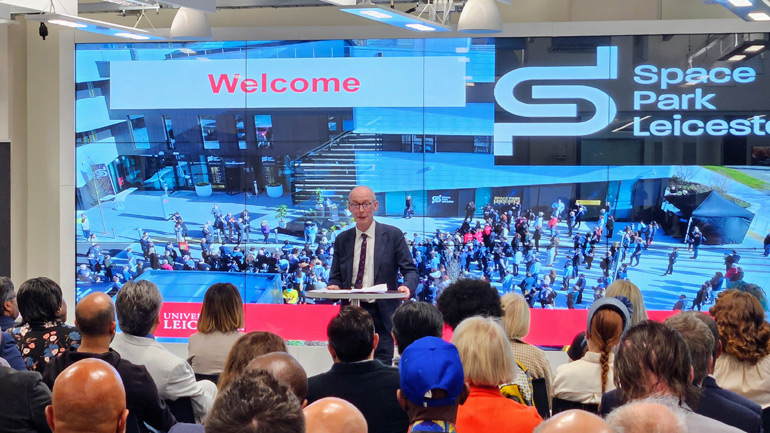 Pat McFadden MP, Shadow Chief Secretary to the Treasury, speaking during the visit.