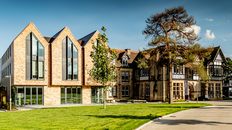 Brookfield, location of the University of Leicester School of Business.