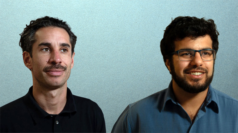 Founders Vishal Soomaney, CTO, and George Marangos-Gilks, CEO.