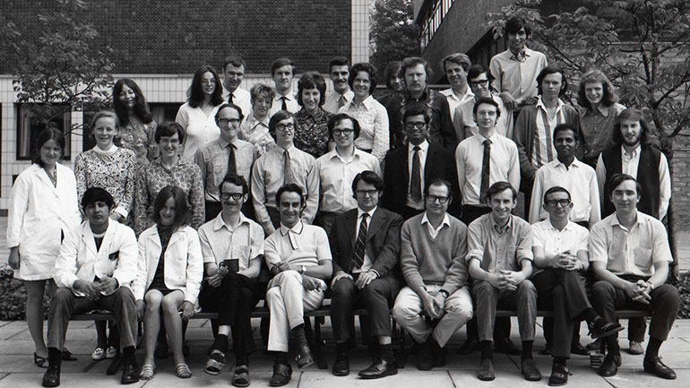 The Genetics Department in 1971