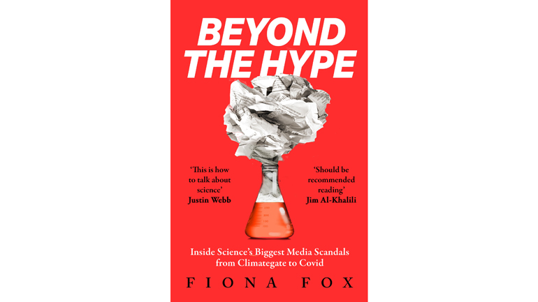 The cover for Fiona Fox's book 'Beyond the Hype'.