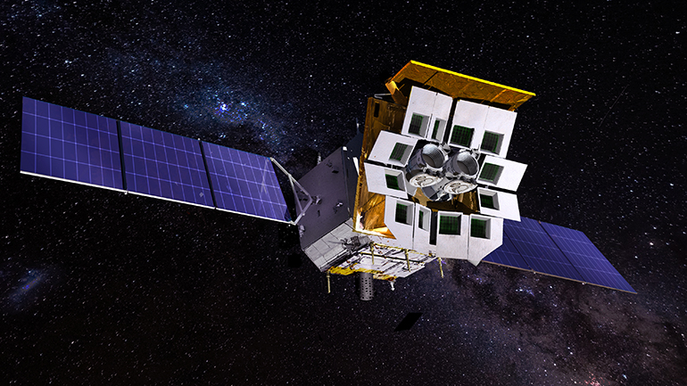 Illustration of the EP satellite. Credit: CAS