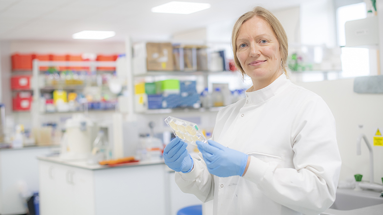 Professor Martha Clokie of the Centre for Phage Research.