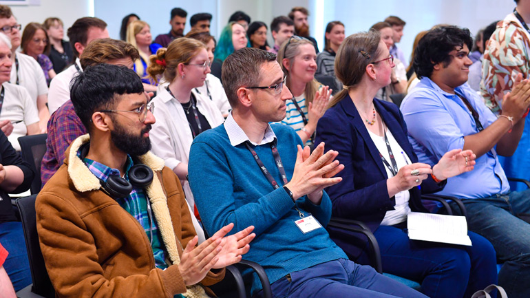 Attendees at the British Planetary Science Conference 2024.