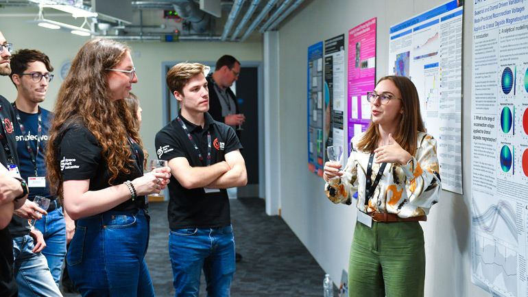 Attendees and presenters at the British Planetary Science Conference 2024.
