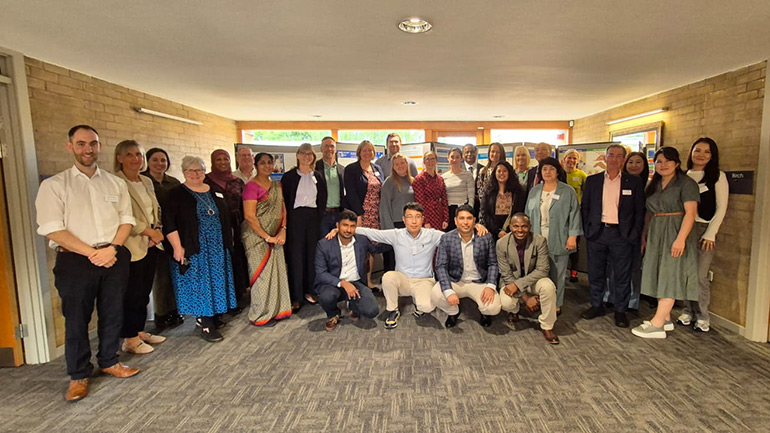Medical experts at the Recharge project event 