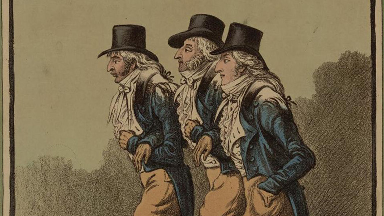 Portrait of The three Mr. Wiggins's