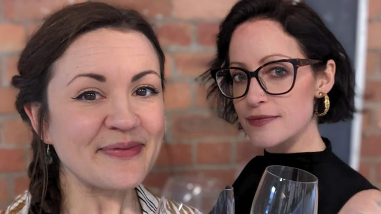 Sara Hobday (left) and Angela Muir (right)