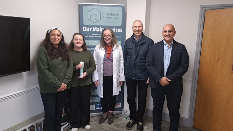 Structural Adhesives and University of Leicester KTP team